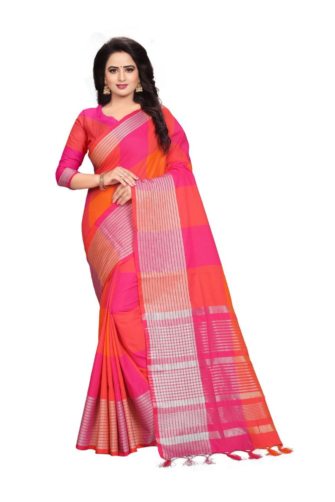 Daily Wear Latest Cotton Saree Collection 